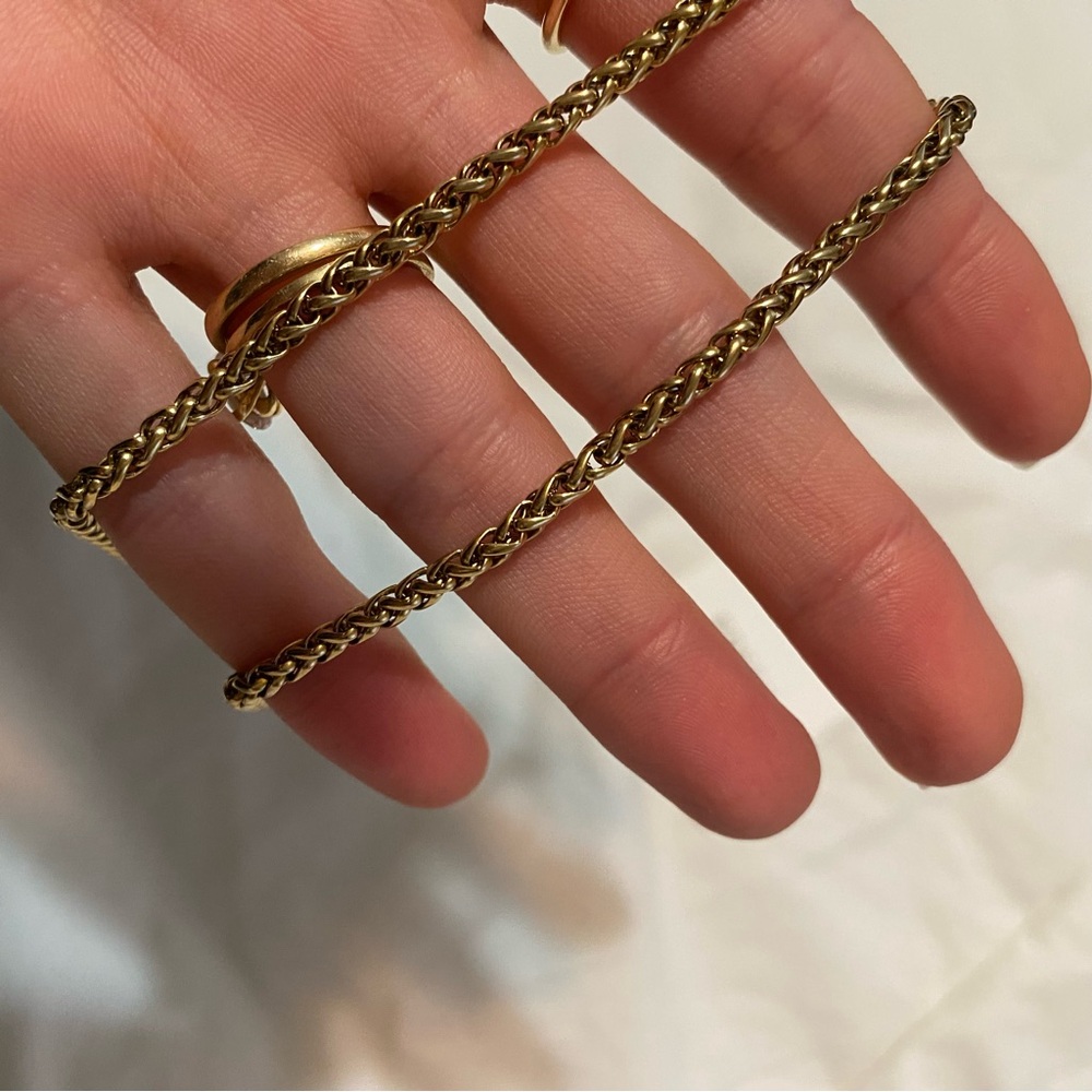 Fossil // faux gold chain - Picture 2 of 5